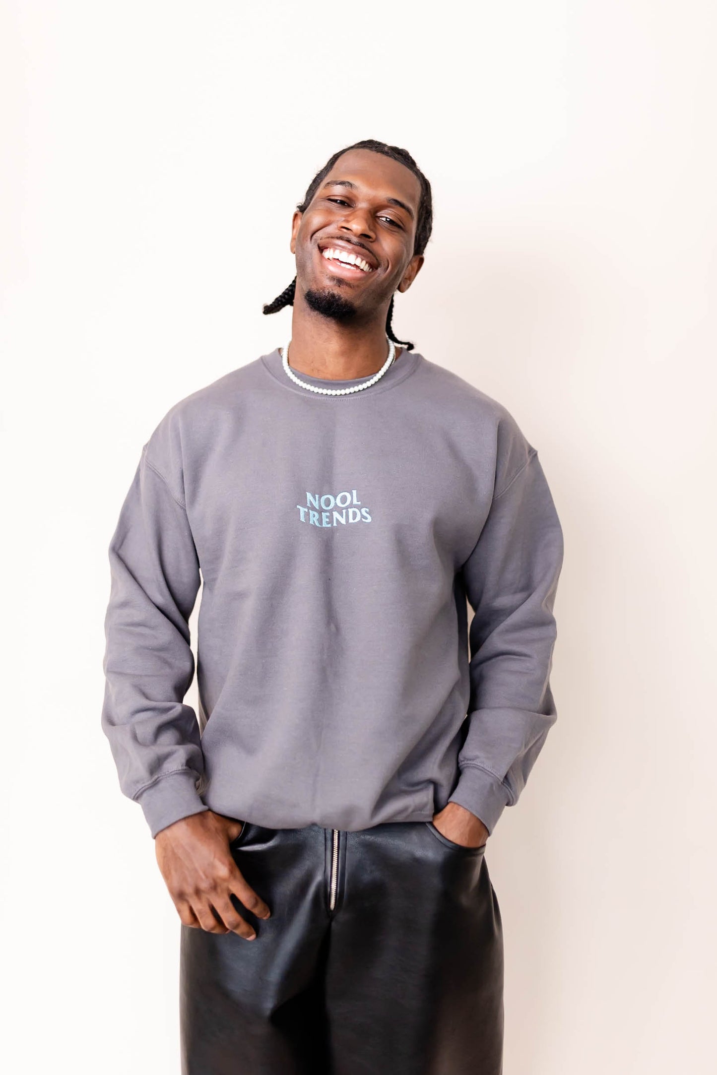 Nooltrends Sweatshirt | Charcoal - Premium from NOOLTRENDS - Just £42.99! Shop now at NOOLTRENDS
