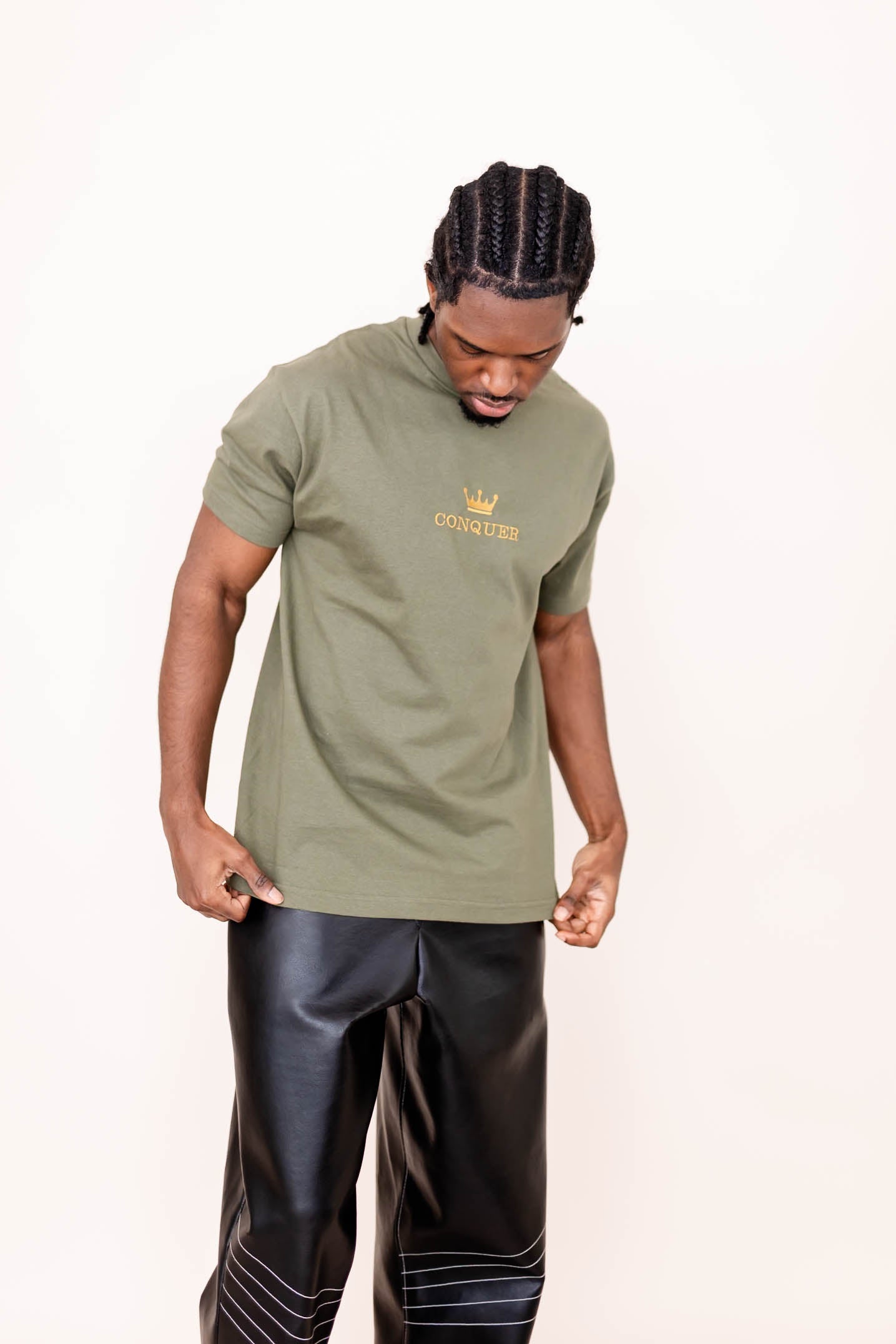 Conquer Unisex T-shirt - Premium Empower T-shirt from NOOLTRENDS - Just £32.99! Shop now at NOOLTRENDS