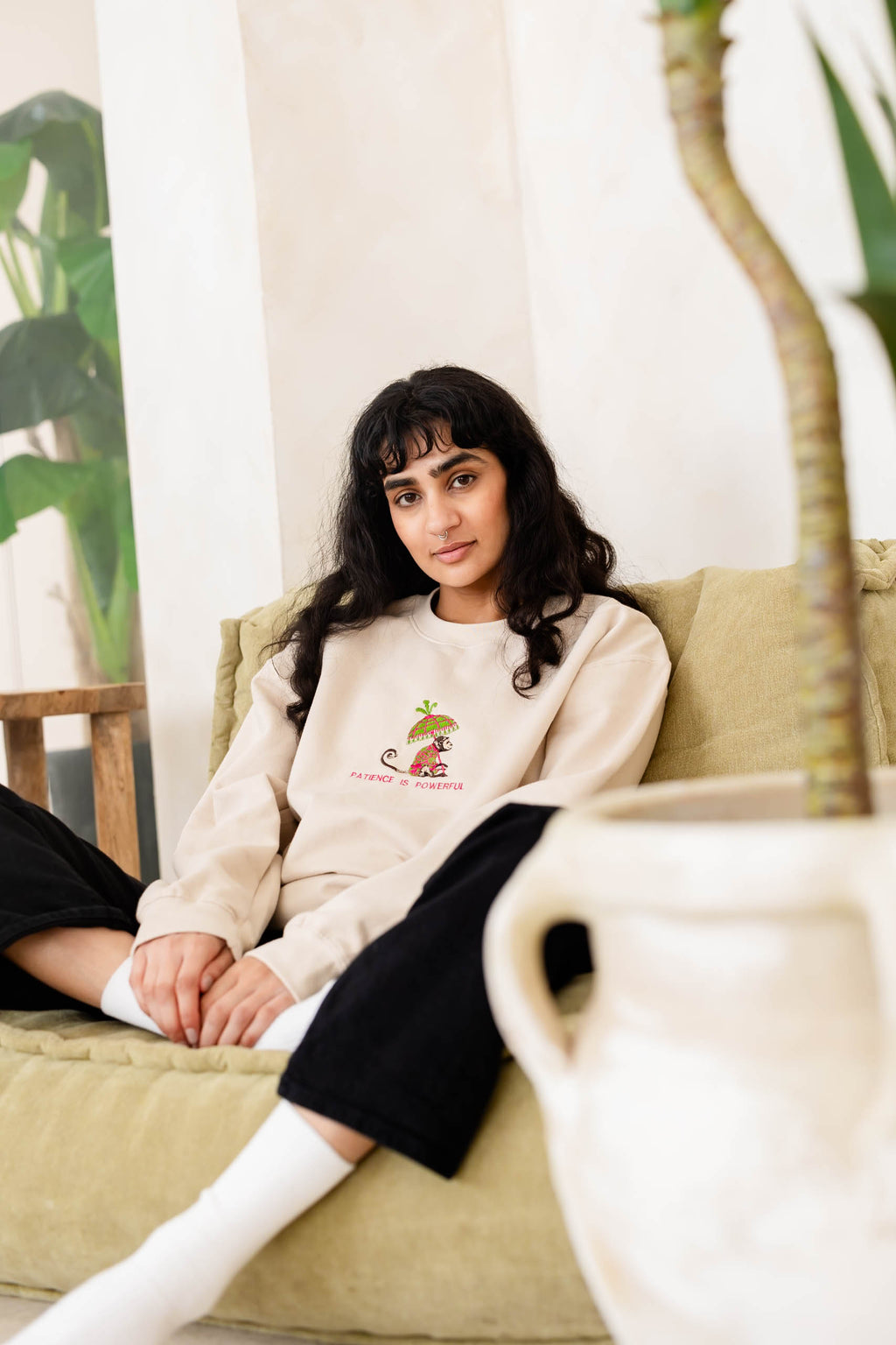 Patience is Powerful Sweatshirt - Premium  from NOOLTRENDS - Just £48.99! Shop now at NOOLTRENDS