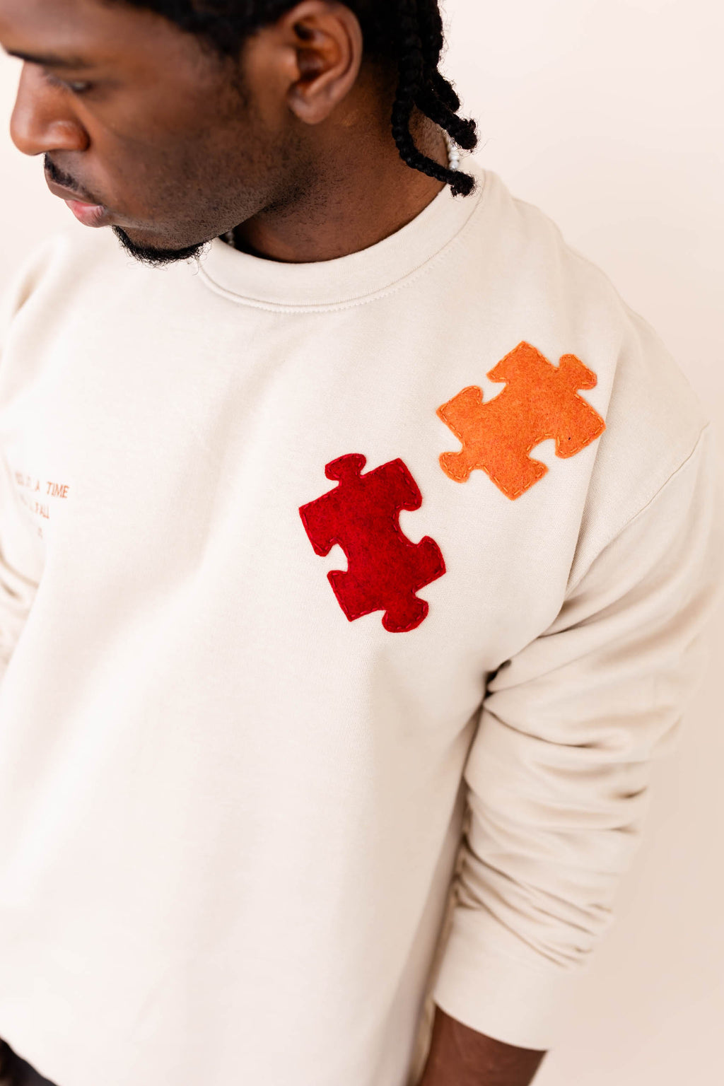 One piece at a time sweatshirt 🧩 - Premium  from NOOLTRENDS - Just £52.99! Shop now at NOOLTRENDS