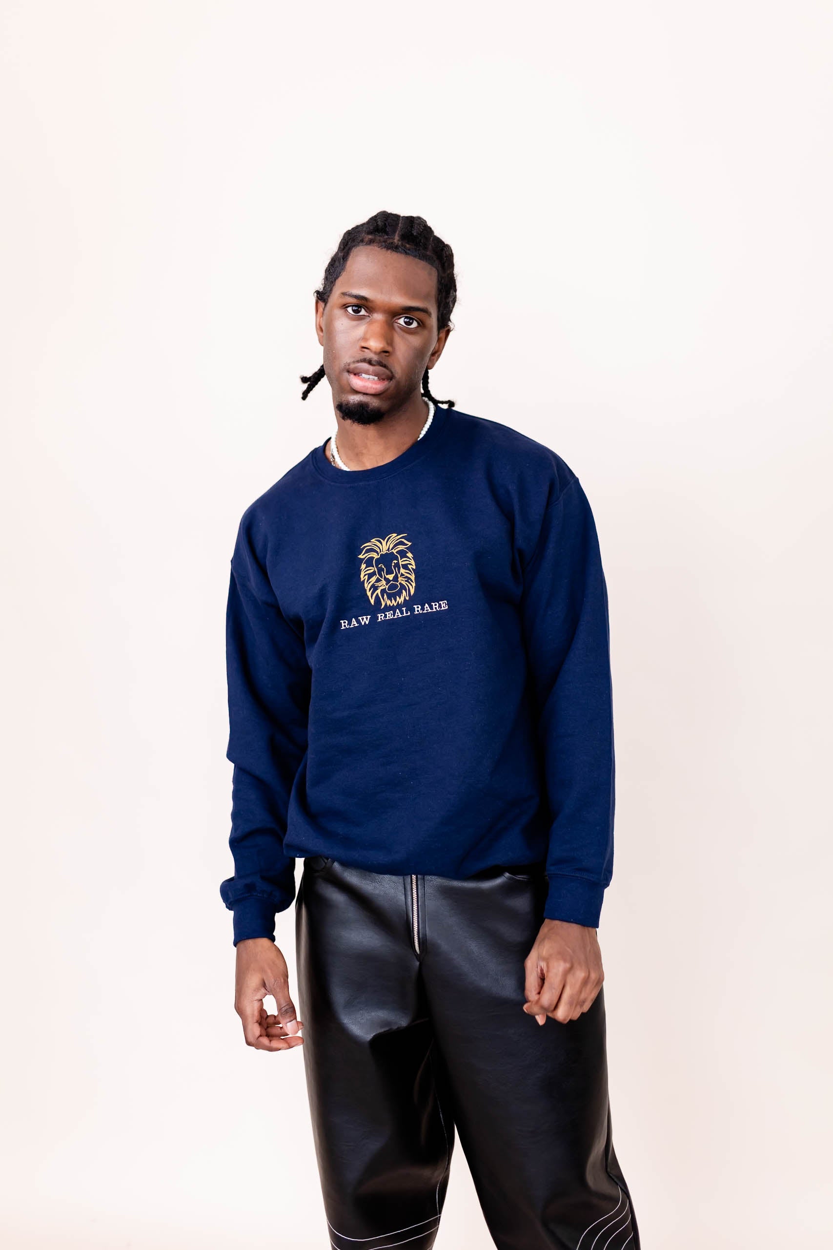 Gold Lion Embroidered Sweatshirt - Premium  from NOOLTRENDS - Just £48.99! Shop now at NOOLTRENDS