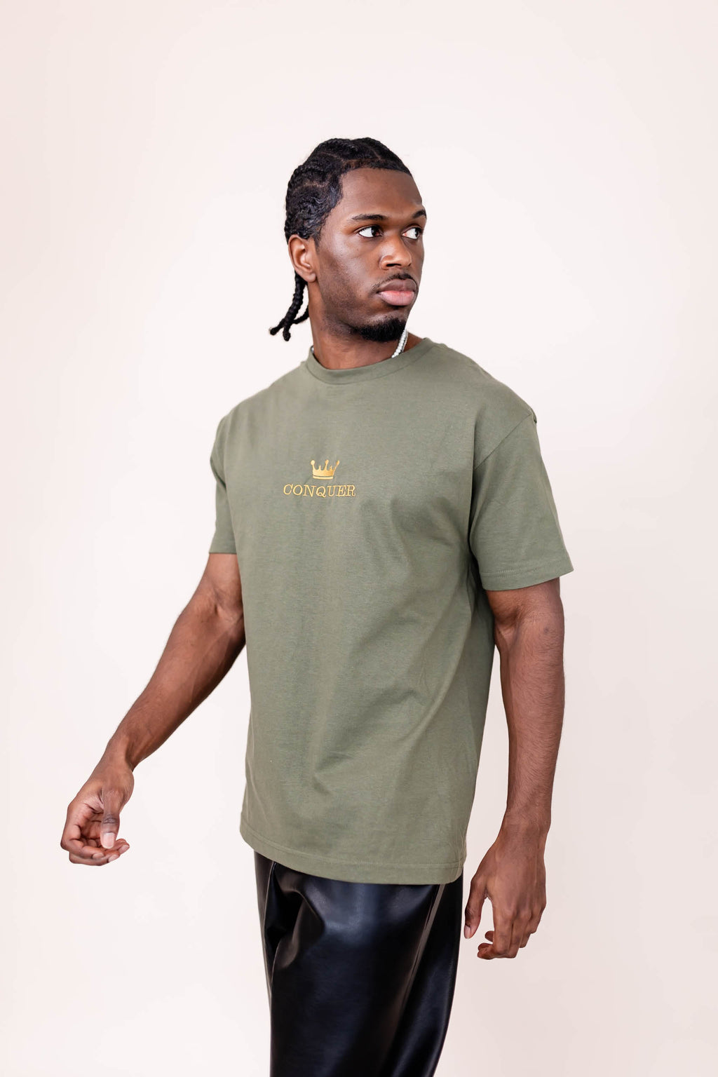 Conquer Unisex T-shirt - Premium Empower T-shirt from NOOLTRENDS - Just £32.99! Shop now at NOOLTRENDS