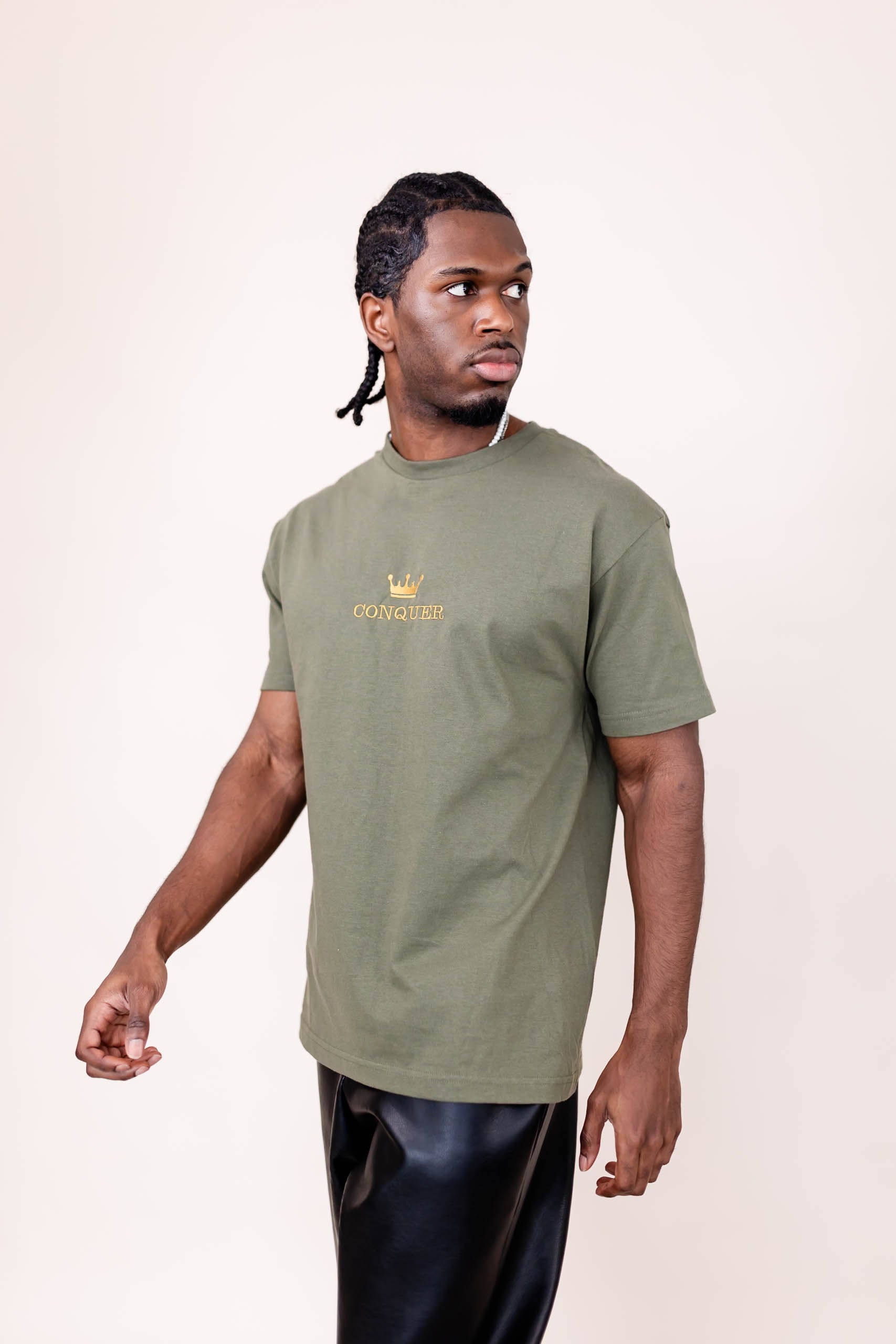 Conquer Unisex T-shirt - Premium Empower T-shirt from NOOLTRENDS - Just £32.99! Shop now at NOOLTRENDS