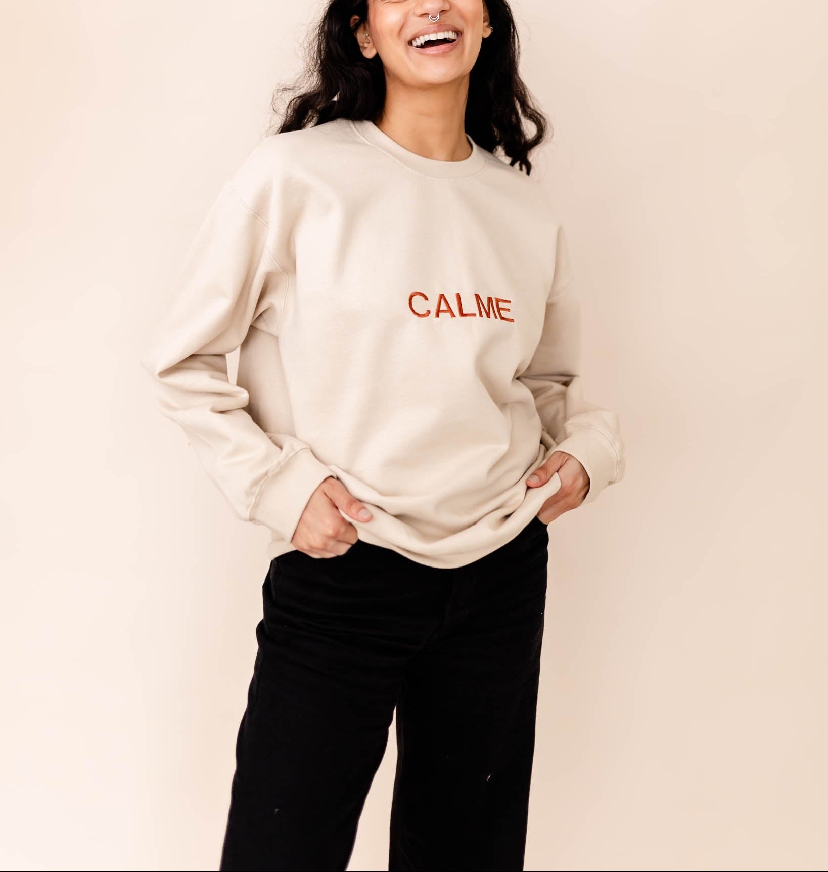 CALME Unisex Sweatshirt - Premium  from NOOLTRENDS - Just £42.99! Shop now at NOOLTRENDS