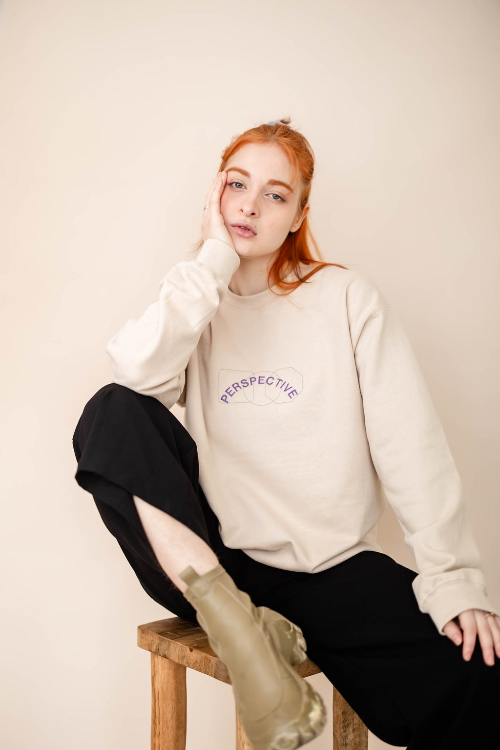 Perspective Unisex sweatshirt - Premium  from NOOLTRENDS - Just £45! Shop now at NOOLTRENDS