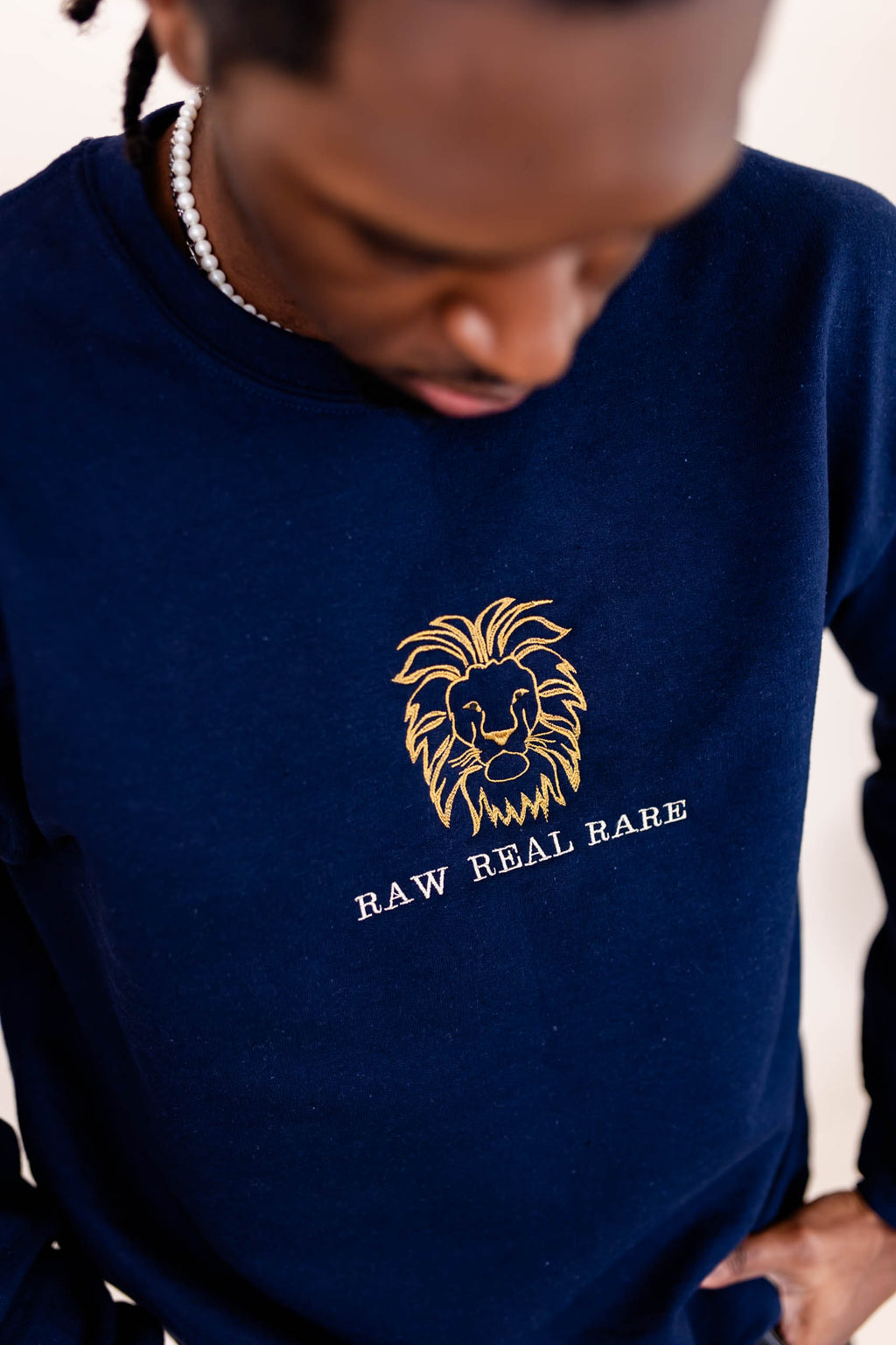 Gold Lion Embroidered Sweatshirt - Premium  from NOOLTRENDS - Just £48.99! Shop now at NOOLTRENDS