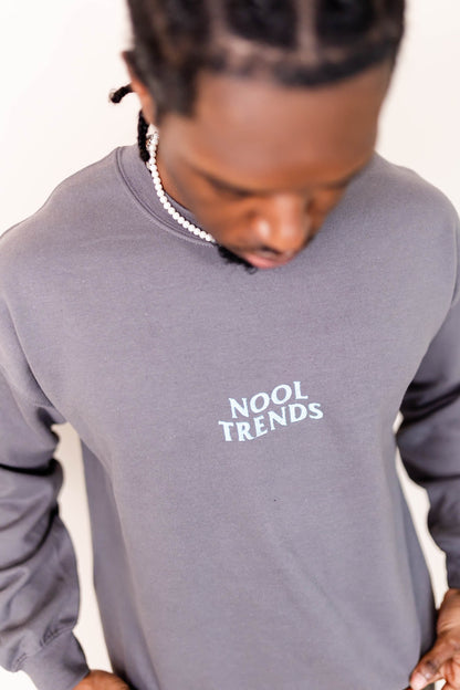 Nooltrends Sweatshirt | Charcoal - Premium  from NOOLTRENDS - Just £42.99! Shop now at NOOLTRENDS