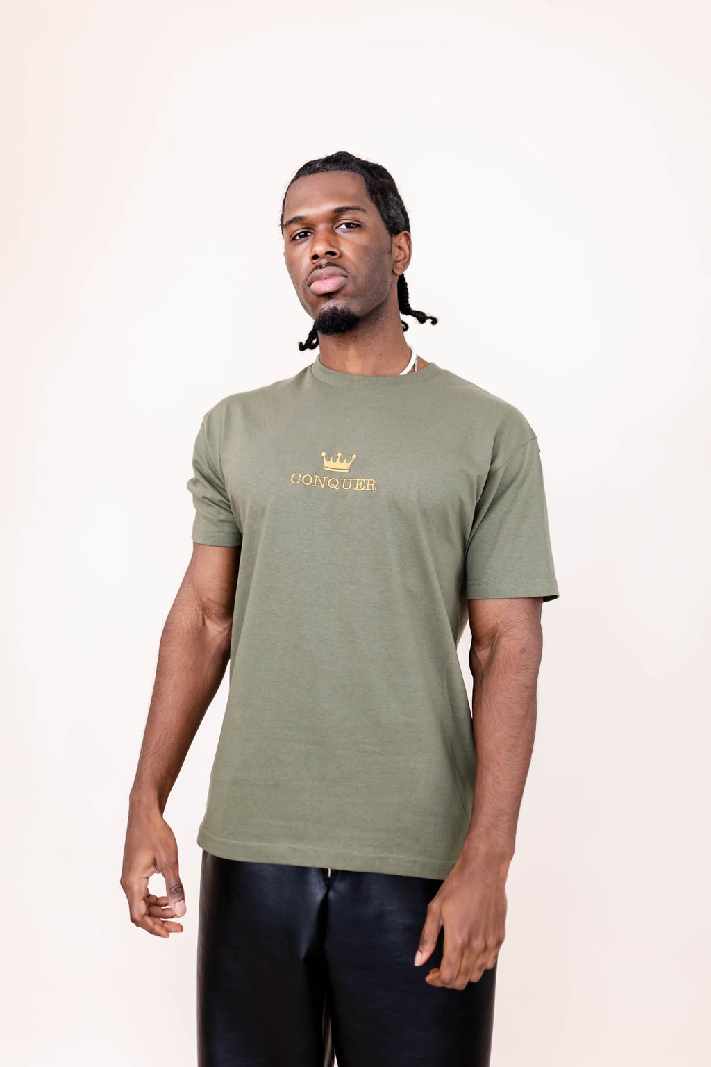 Conquer Unisex T-shirt - Premium Empower T-shirt from NOOLTRENDS - Just £32.99! Shop now at NOOLTRENDS