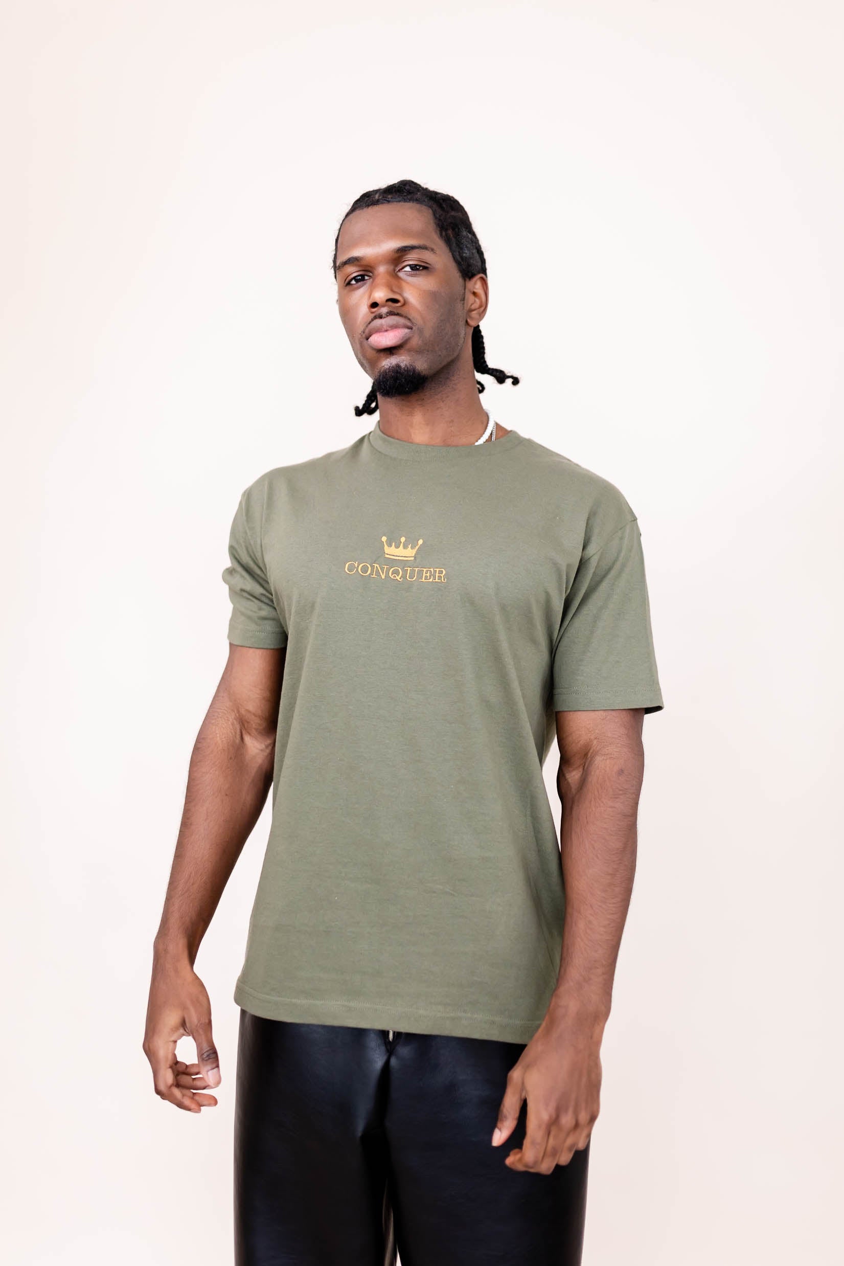 Conquer Unisex T-shirt - Premium Empower T-shirt from NOOLTRENDS - Just £32.99! Shop now at NOOLTRENDS
