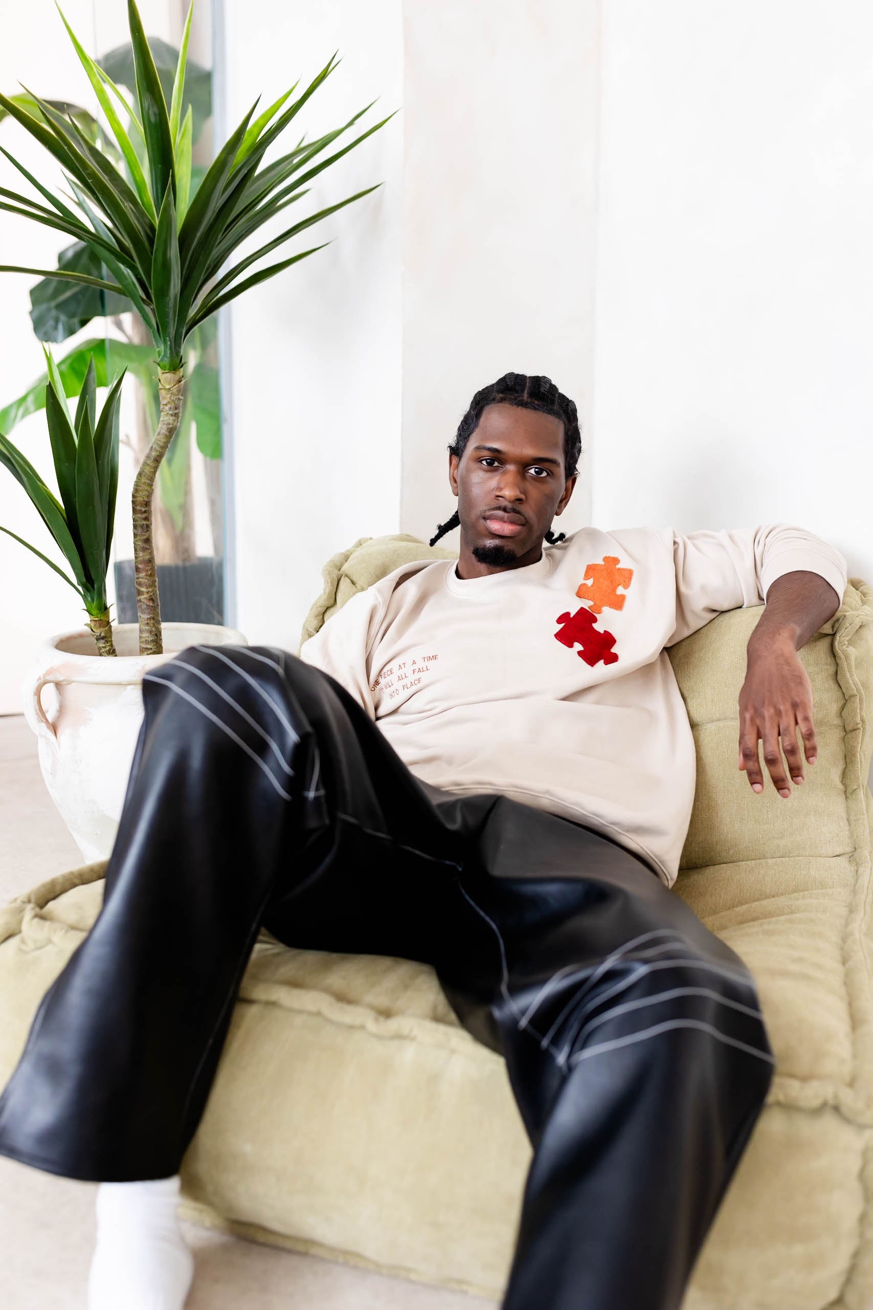 One piece at a time sweatshirt 🧩 - Premium  from NOOLTRENDS - Just £52.99! Shop now at NOOLTRENDS