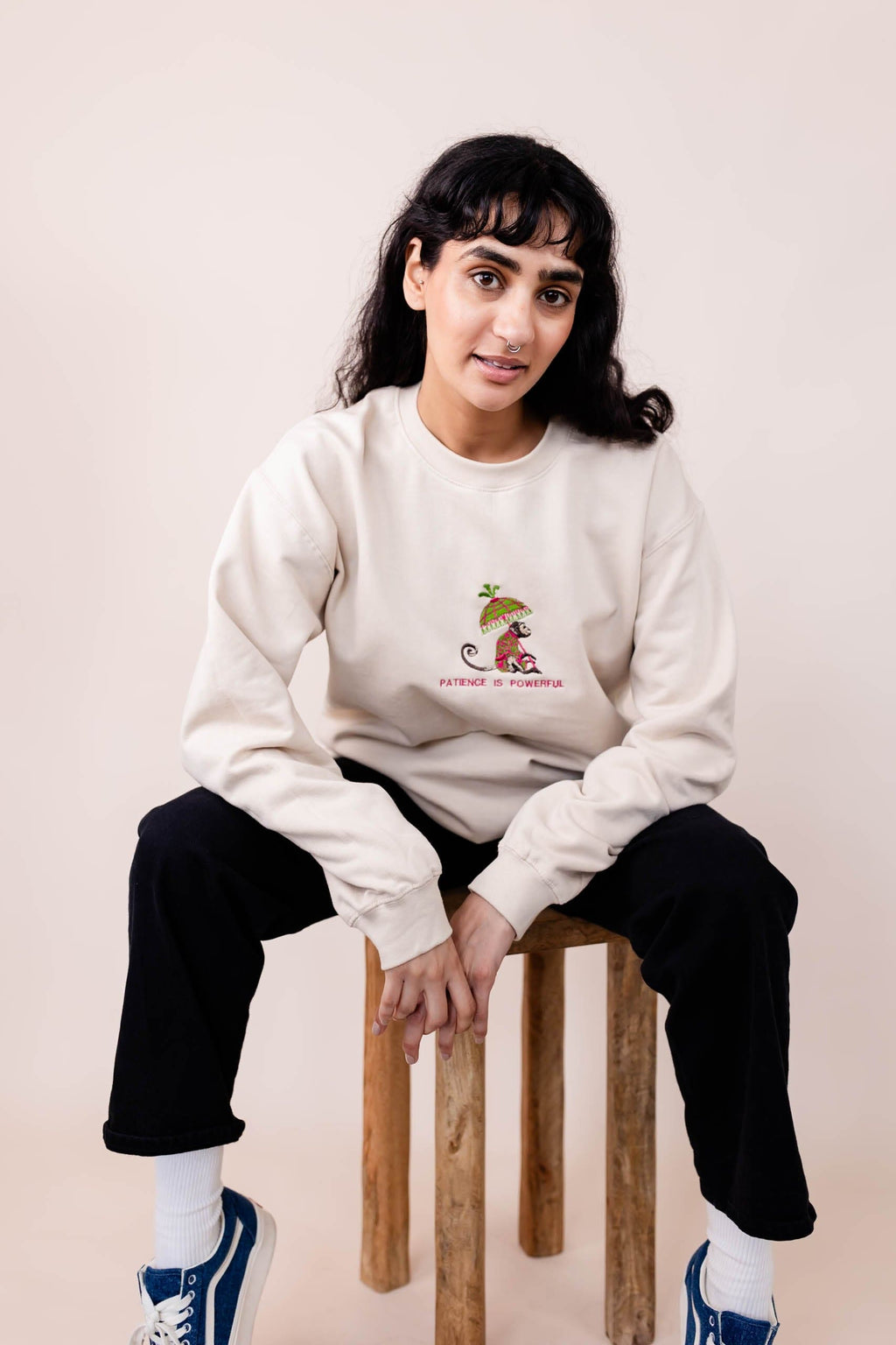 Patience is Powerful Sweatshirt - Premium  from NOOLTRENDS - Just £48.99! Shop now at NOOLTRENDS