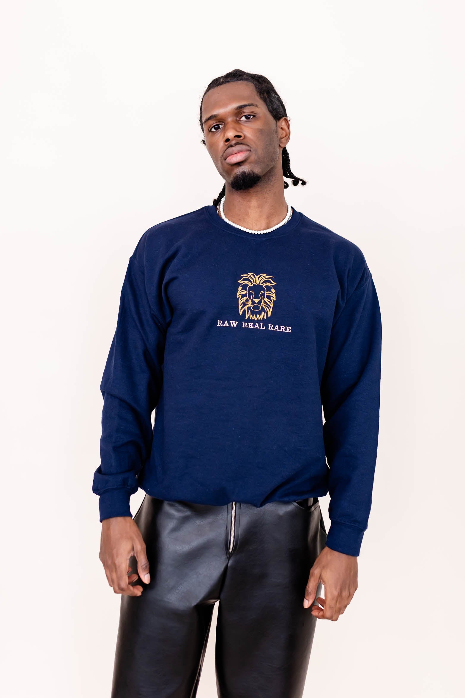 Gold Lion Embroidered Sweatshirt - Premium  from NOOLTRENDS - Just £48.99! Shop now at NOOLTRENDS