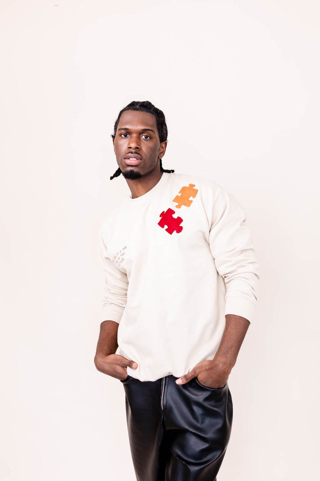 One piece at a time sweatshirt 🧩 - Premium  from NOOLTRENDS - Just £52.99! Shop now at NOOLTRENDS